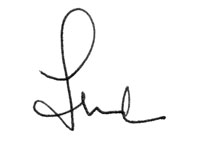 Linda C. Martin signature