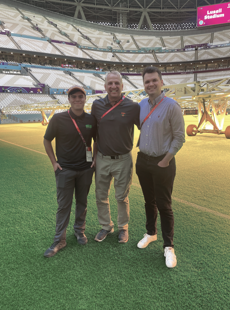 Navarrete, Sorochan, and Fielder on turfgrass