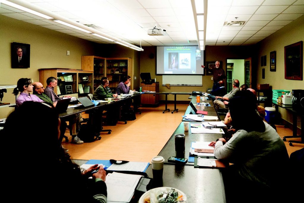 People meeting in a conference room