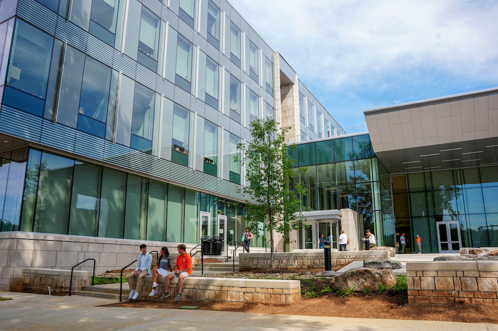 The exterior of the new Agriculture and Natural Resources building