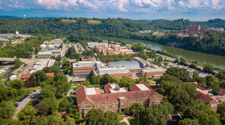 An aerial view of the UT Institute of Agriculture campus