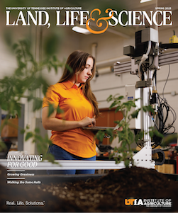 Cover of the Land, Life & Science Magazine Spring 2025 issue