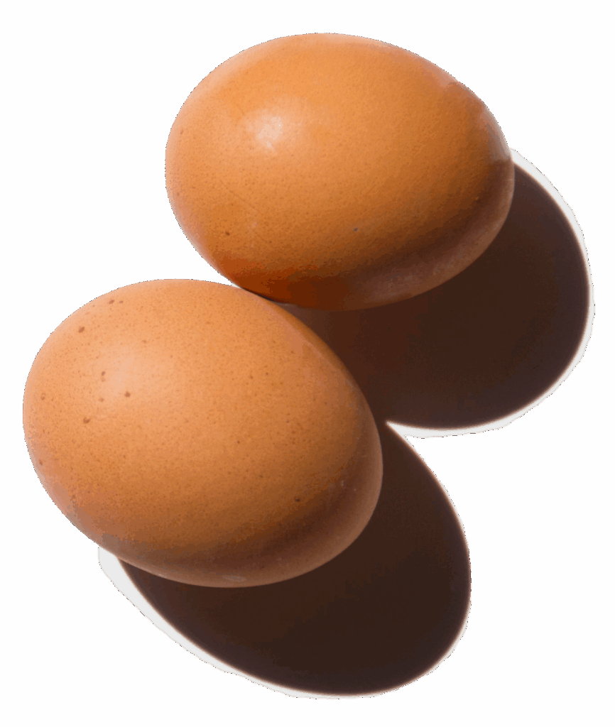 Two eggs