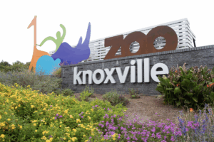 Zoo Knoxville sign