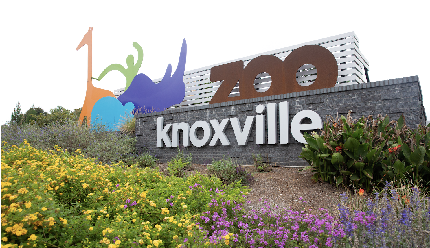 Zoo Knoxville sign